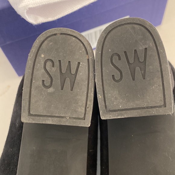 Stuart Weitzman Mary Mid Suede Pumps - Picture 6 of 12